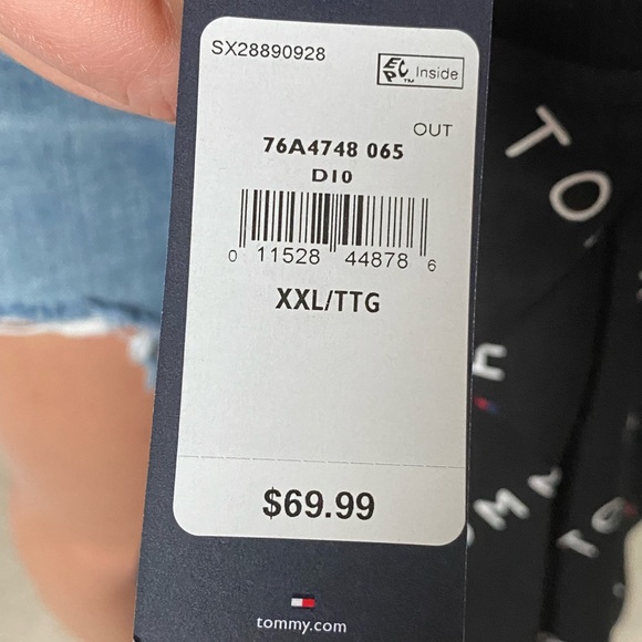 NWT oversized tommy sweatshirt - Picture 4 of 4